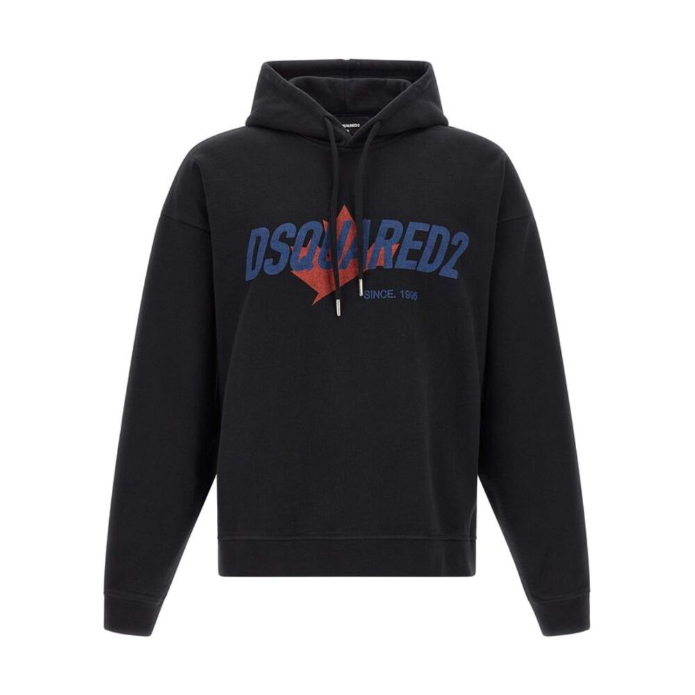 Dsquared² Black Cotton Men's Sweatshirt